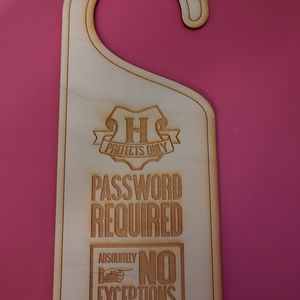 Harry Potter and Narnia wood decor